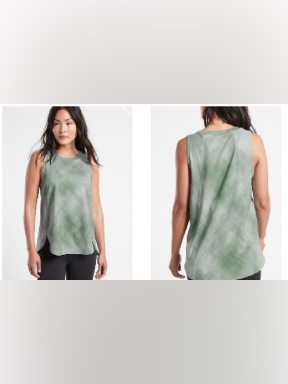 NWT Athleta 3X Zephyr print tank